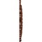 Ekena Millwork Crawley Medallion (Canopies up to 6 3/4"), 18"W x 18"H x 3 1/4"ID x 1 1/2"P, Burnished Mahogany CM18CRBMC - alternate 4